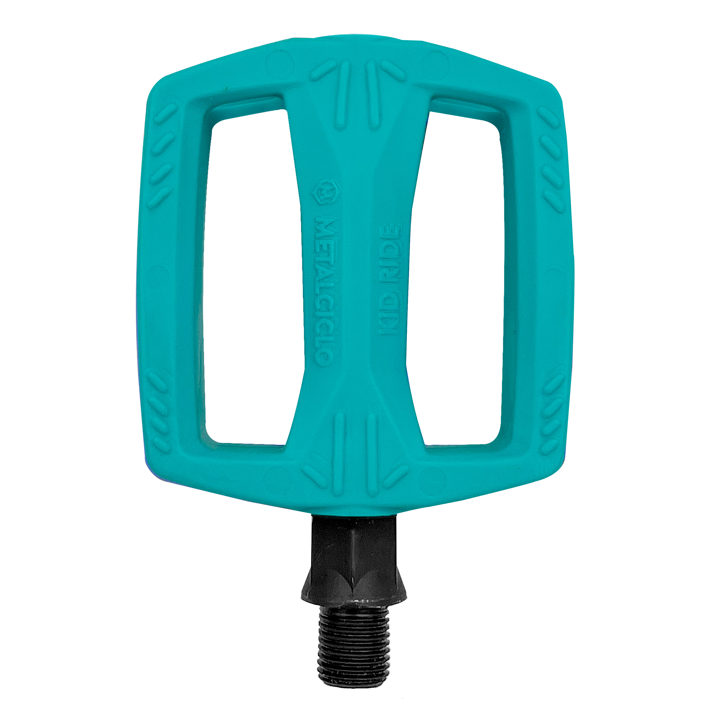 Pedal Kid Ride 9/16 sem esferas turquesa